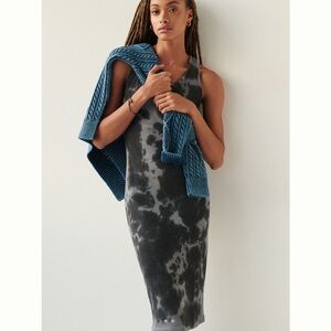 Anthropologie RD Style Wellesley Tie-Dye Midi Dress